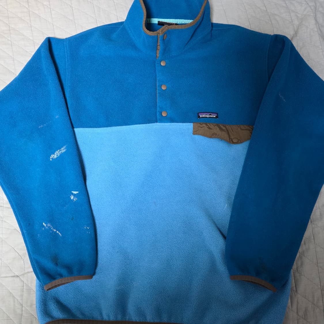 [M/L] 빈티지 파타고니아 신칠라 풀오버 블루 트래비스 스캇 트래쉬드 상품이미지2