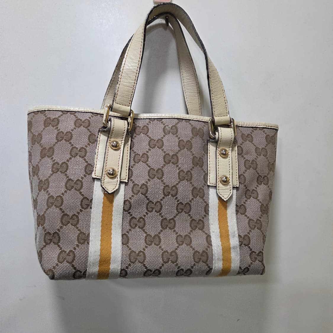 구찌 캔버스 미니 토트 상품이미지4