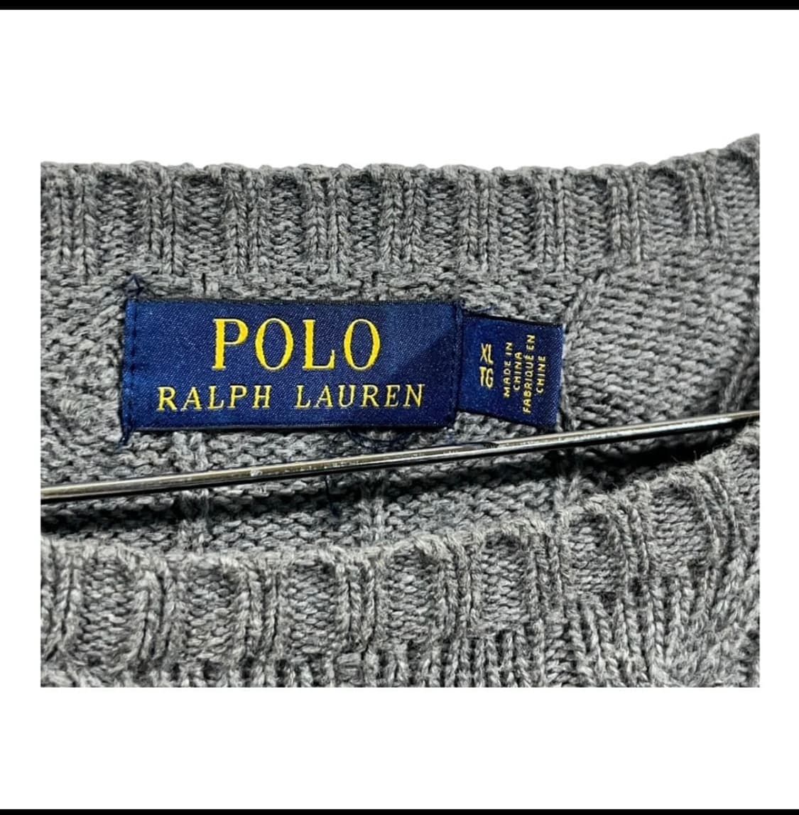 polo 케이블 니트 스웨터 상품이미지6