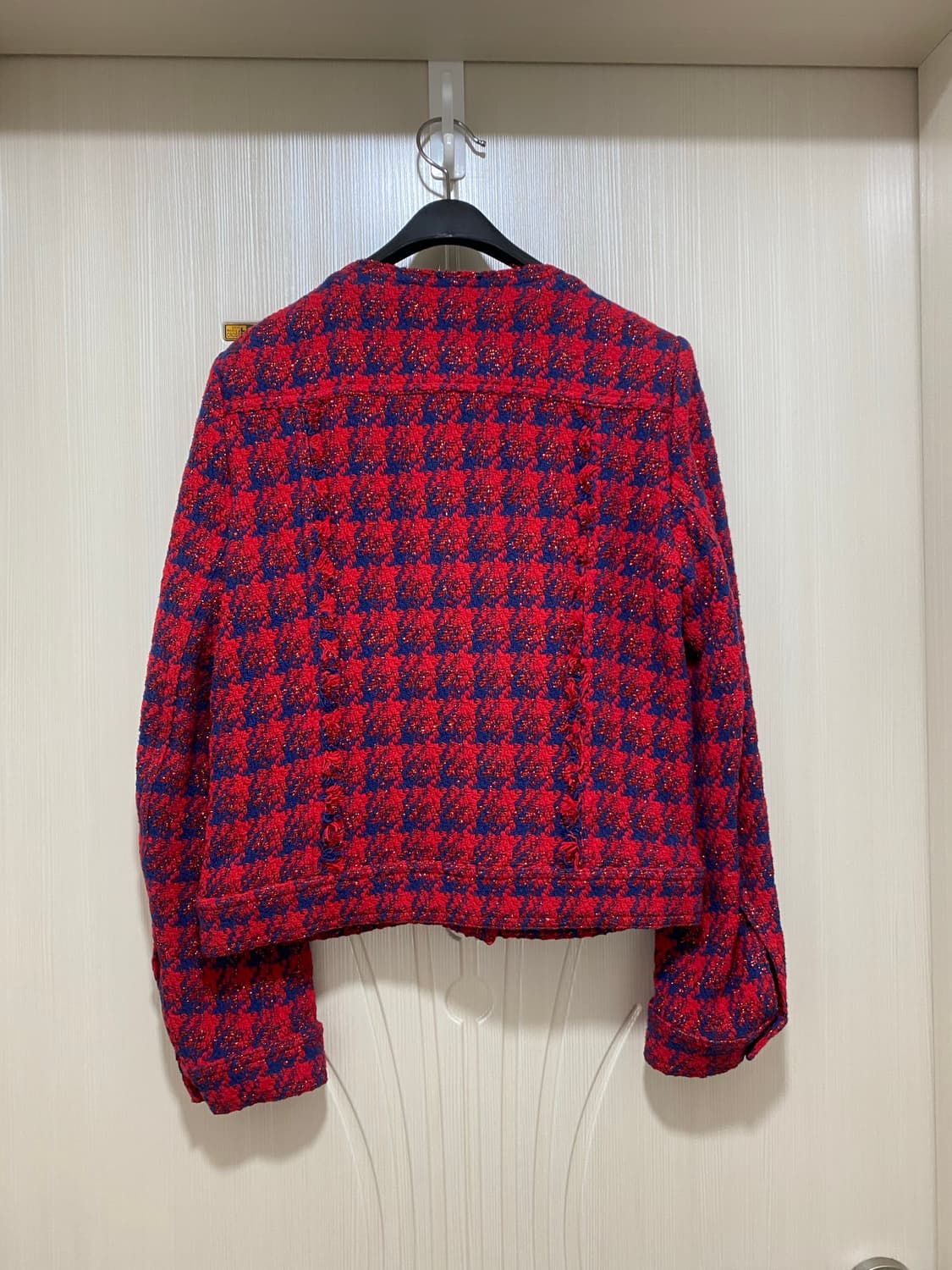 이로(Iro) 레드 트위드 자켓 상품이미지6