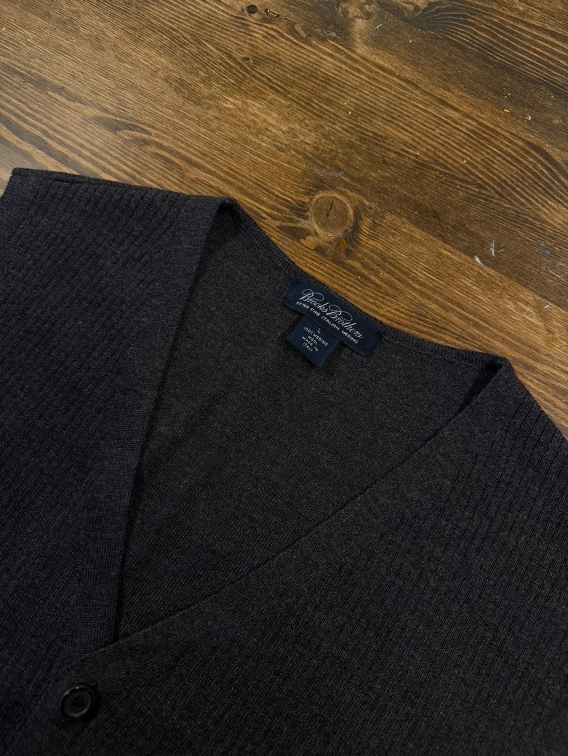 브룩스브라더스 니트 베스트 남성100 상품이미지7