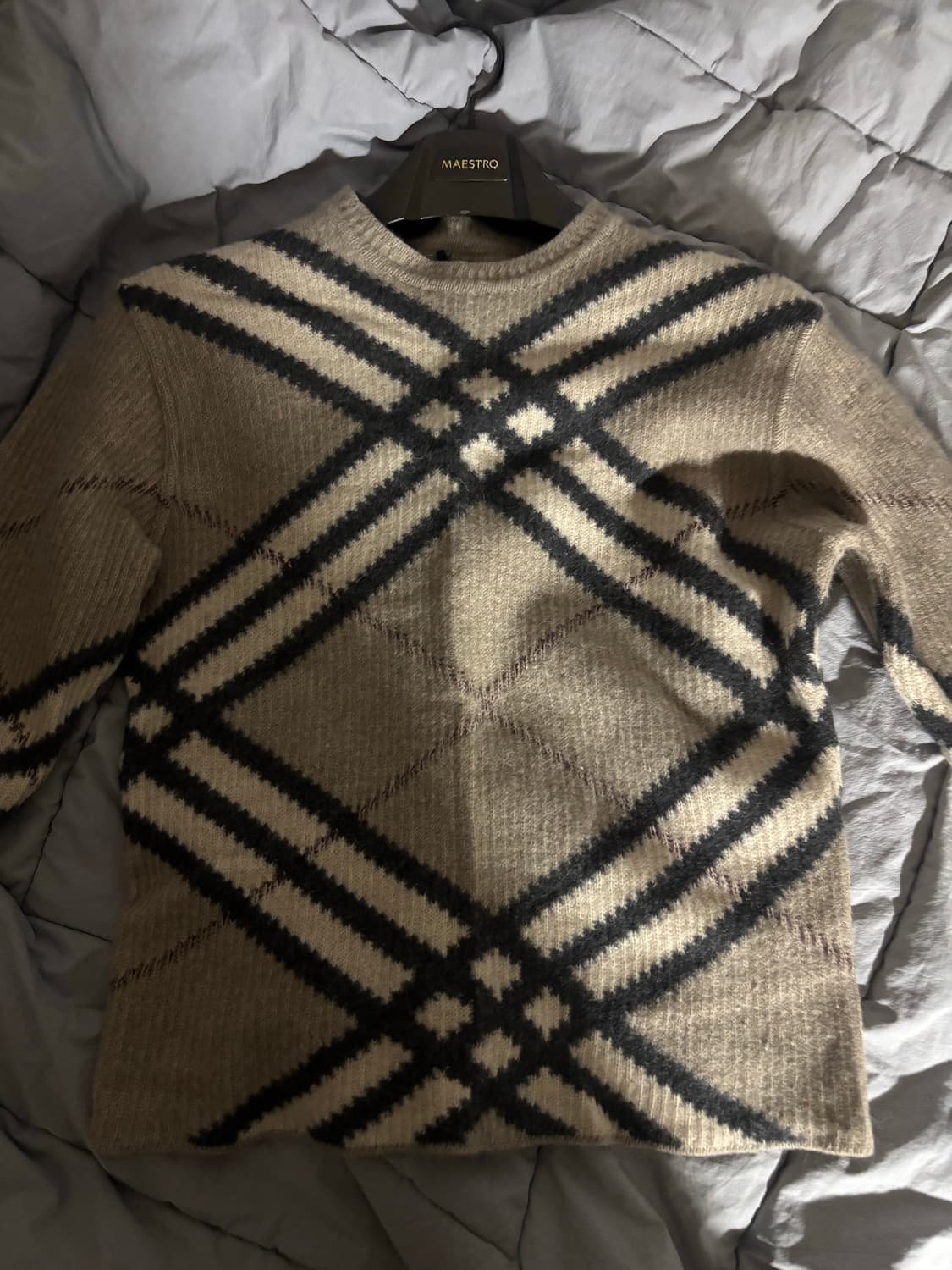 버버리 정품 2000s 니트  상품이미지1