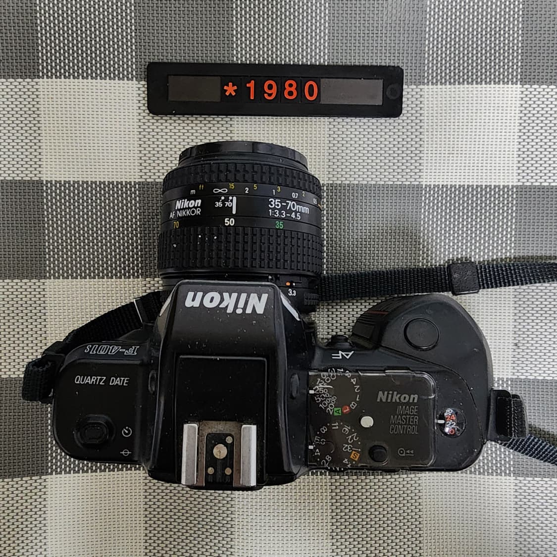 니콘 F 401s AF 필름카메라 35-70미리 줌렌즈 상품이미지3