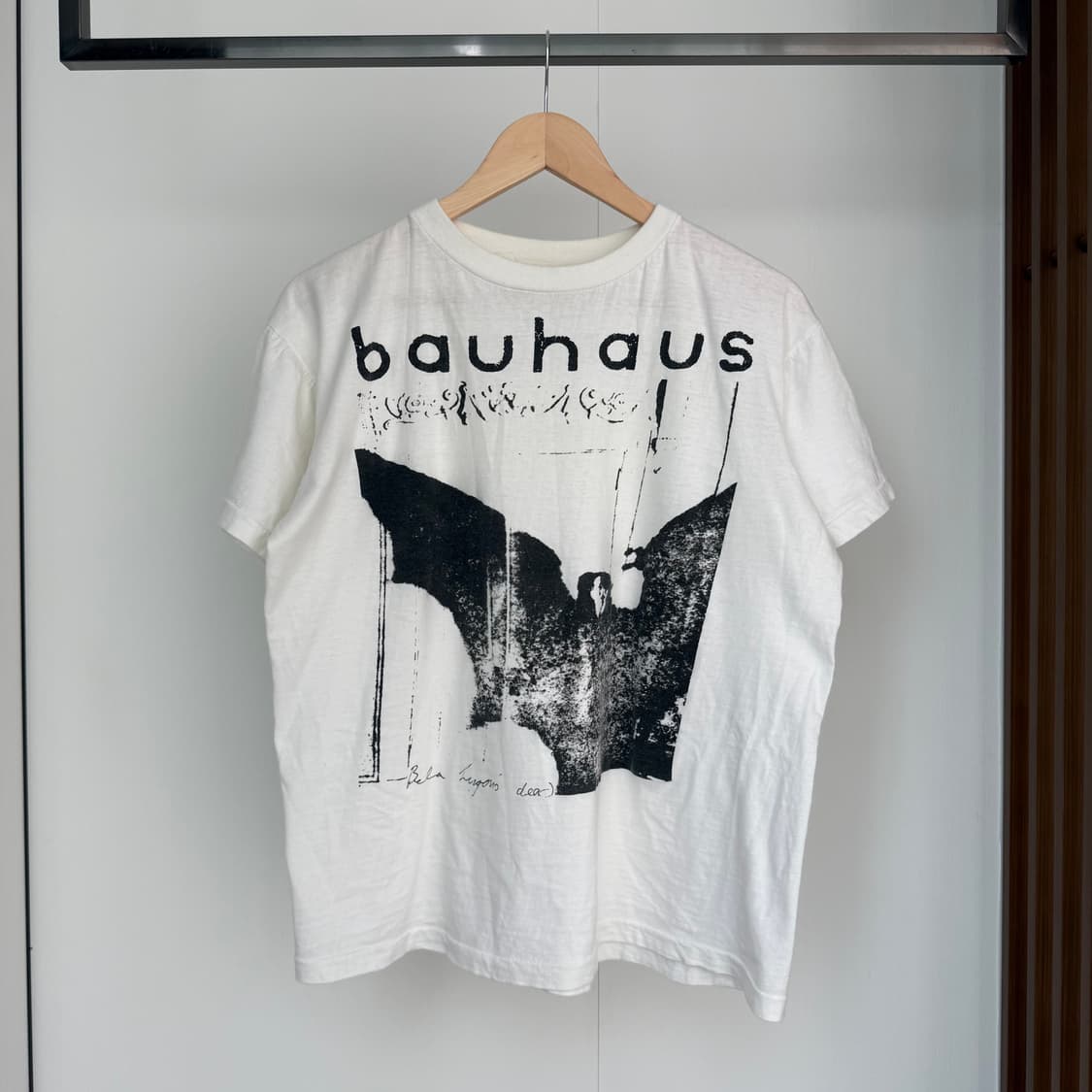빈티지 80s Bauhaus 티셔츠 상품이미지1