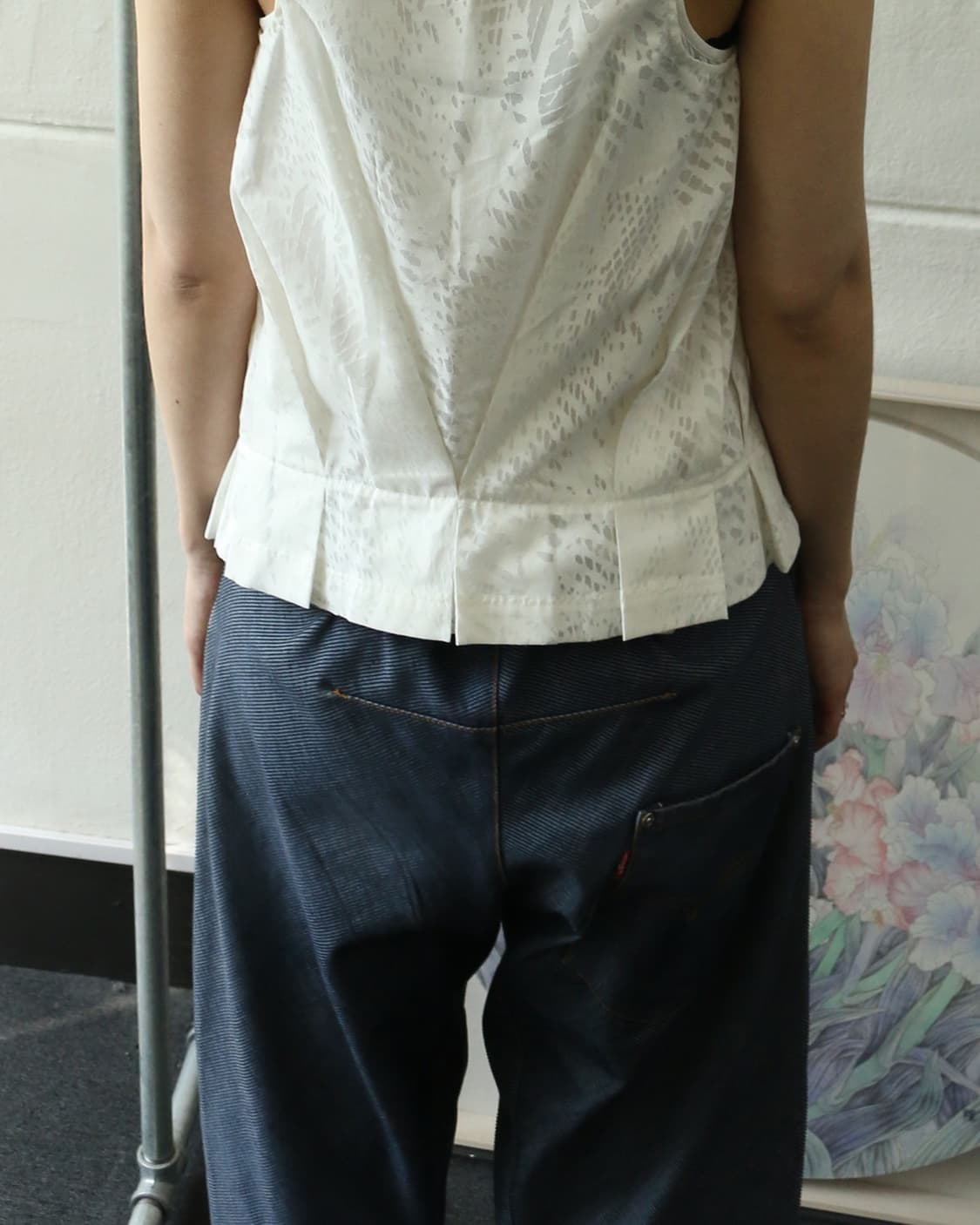 MM6 슬리브리스 탑  상품이미지4