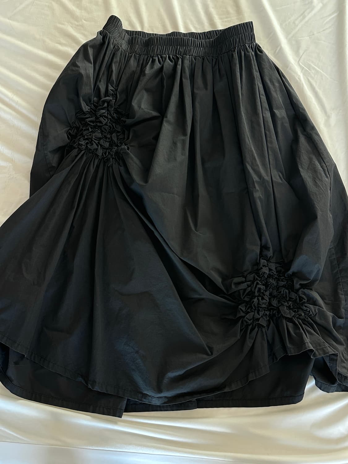 피에브레 셔링 펌킨 스커트  상품이미지2