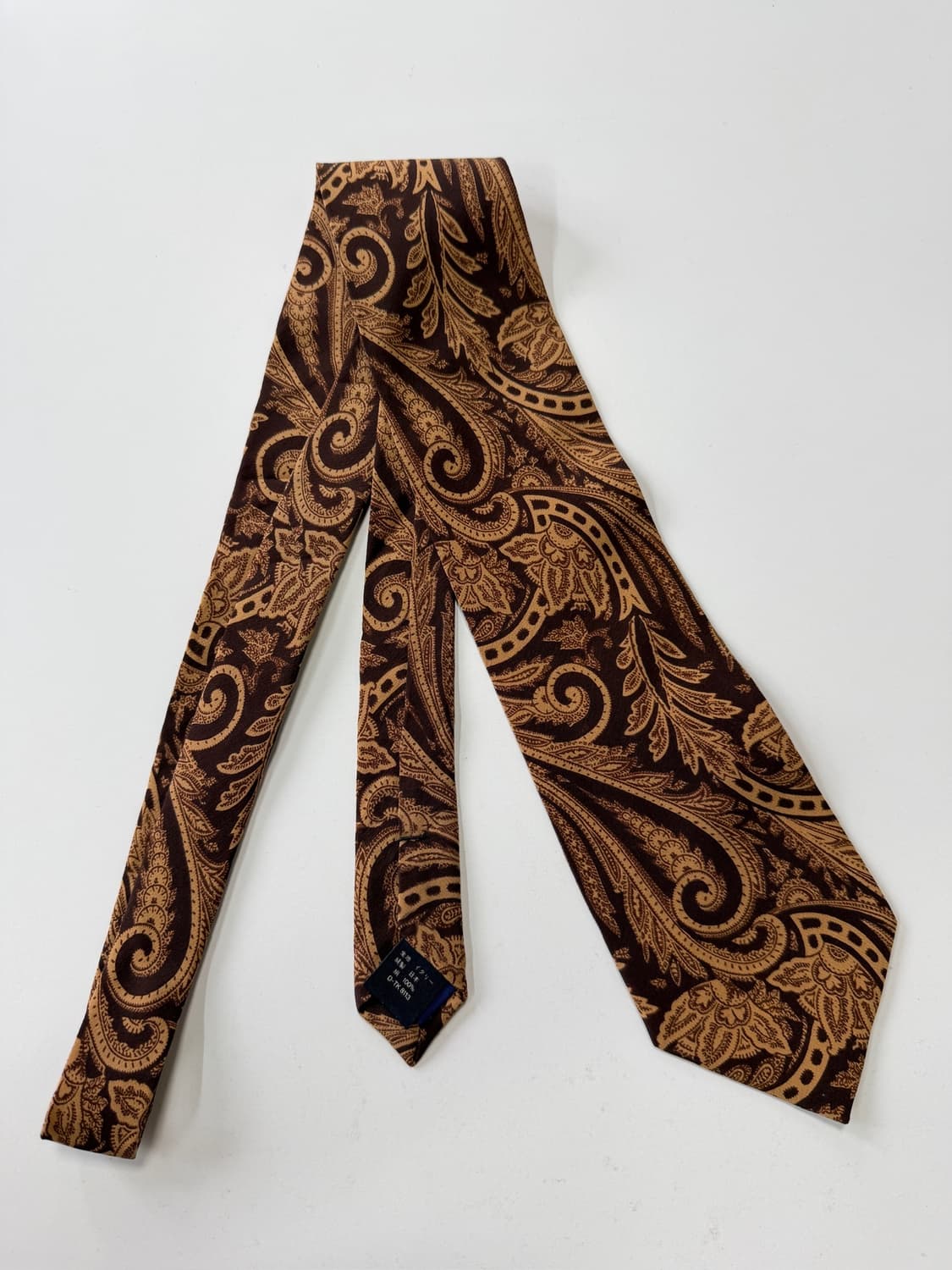 Vittorio Como 빈티지 실크 넥타이 8.7cm 상품이미지1