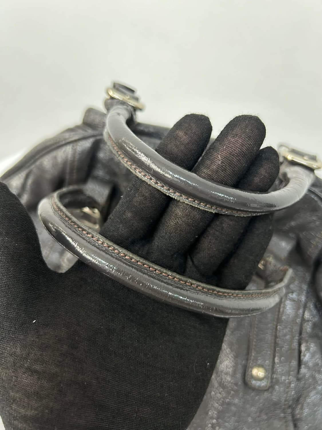 토즈 에나멜 가죽 보스톤 숄더 토트백 상품이미지7