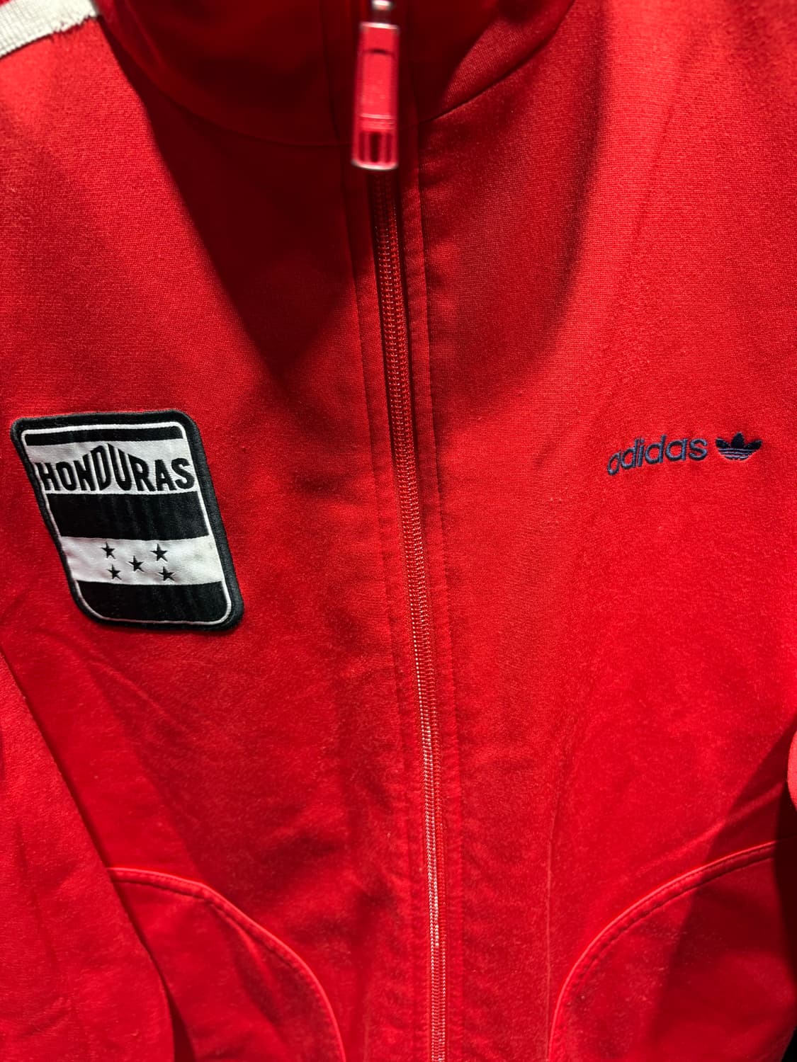 M 아디다스 파이어버드 온두라스 레드 트랙탑 상품이미지5