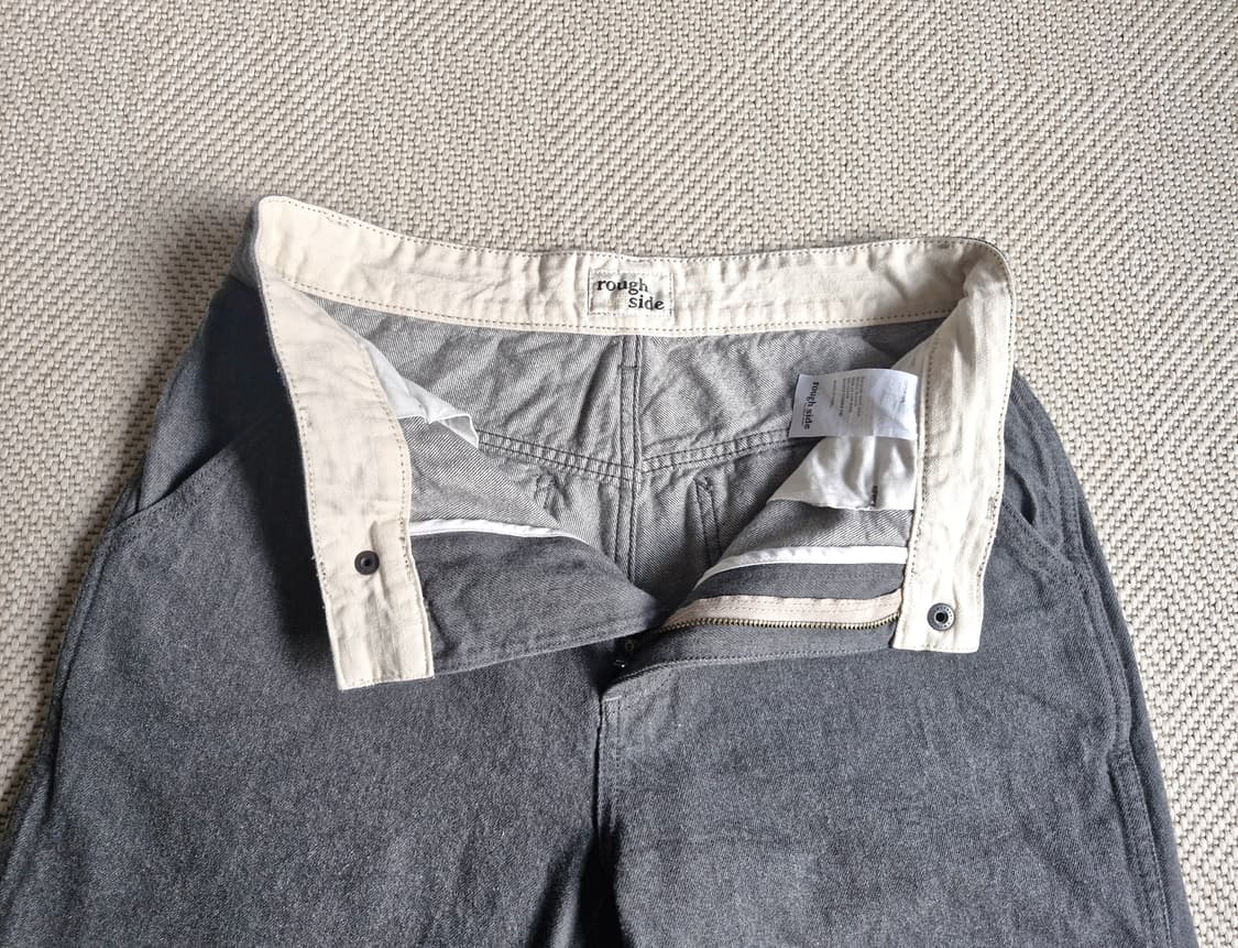 러프사이드 커브드 데님 그레이 1 사이즈 상품이미지2