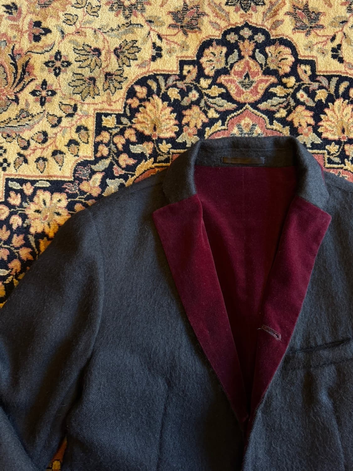 KOLOR 컬러 모헤어 자켓 슬림100 상품이미지2