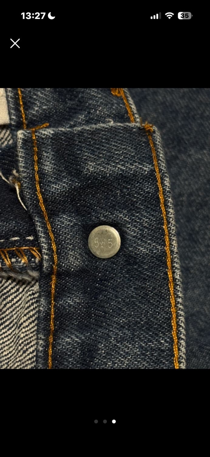 빈티지 리바이스 517 오렌지탭 상품이미지3