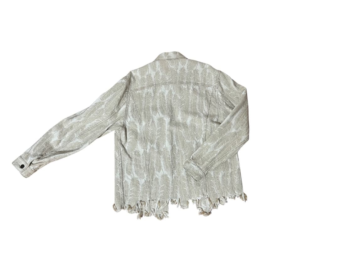 캐피탈 12온즈 맥파이 데님 3rd 자켓 베이지 상품이미지3