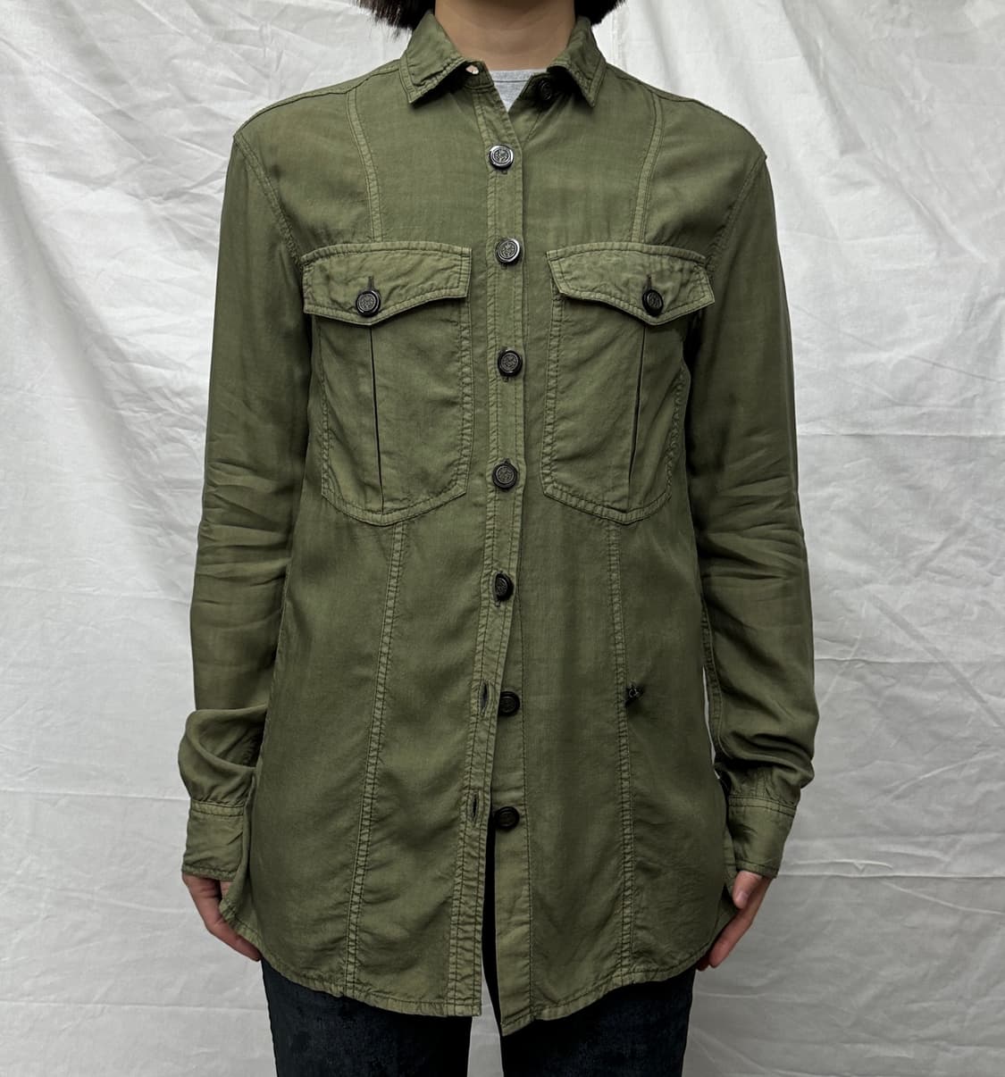 coolatiques 카키 셔츠 상품이미지1