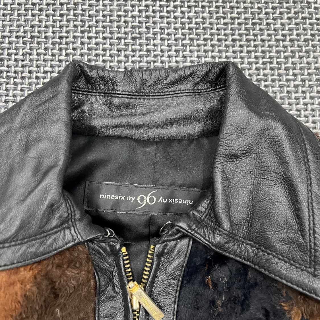 Ninesix Newyork 리얼레더 자켓 상품이미지2
