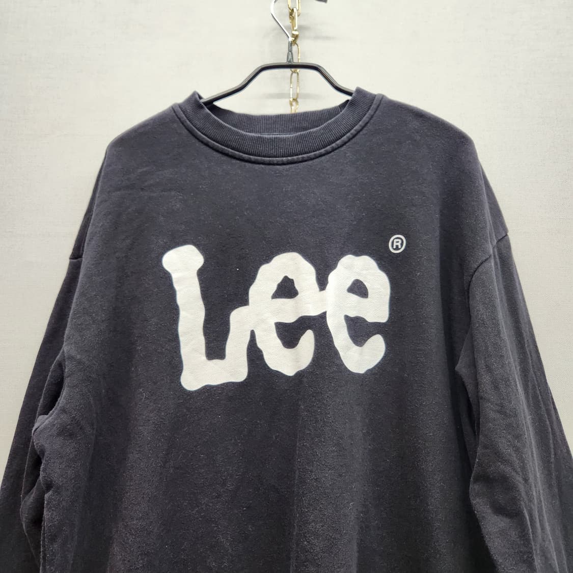 Lee 빅로고 프린팅 맨투맨 M(L) 상품이미지2