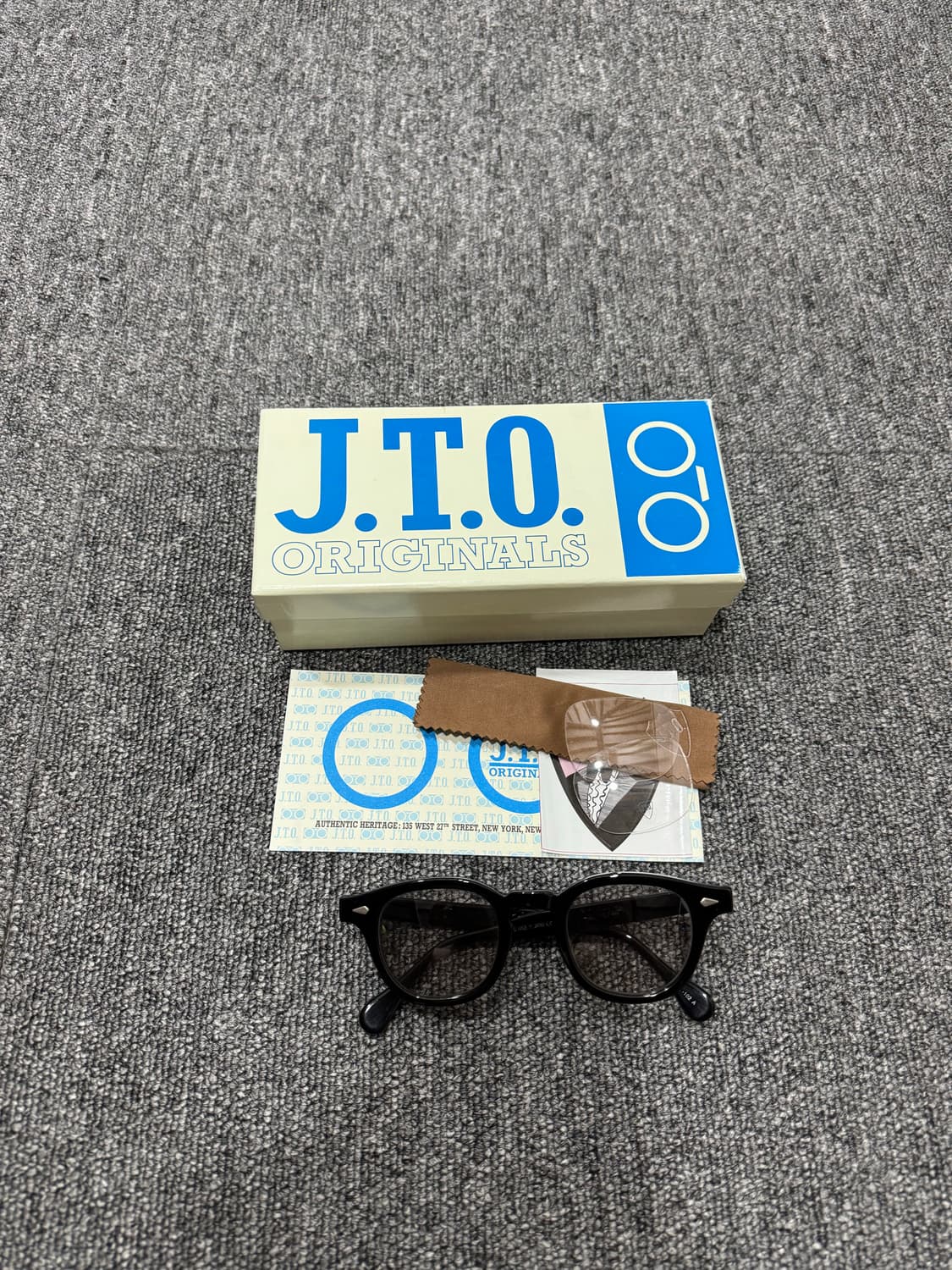 46) JTO AR 즐리어스타르트 옵티컬 AR 블랙 틴트 렌즈 상품이미지10