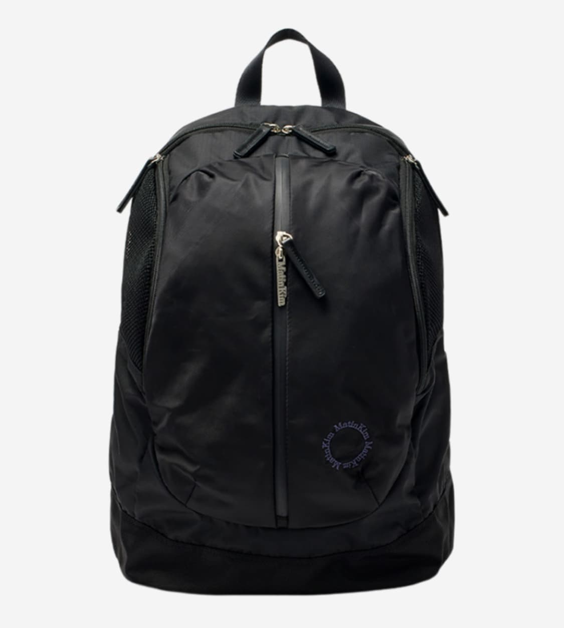 마뗑킴 explorer zipper backpack black 상품이미지1