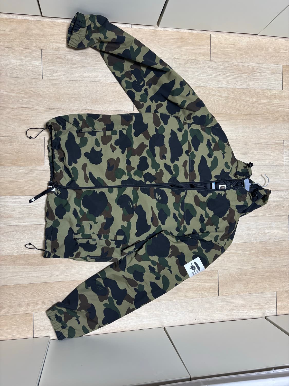 베이프 퍼스트 카모 후드 자켓 바람막이 (L) 상품이미지1