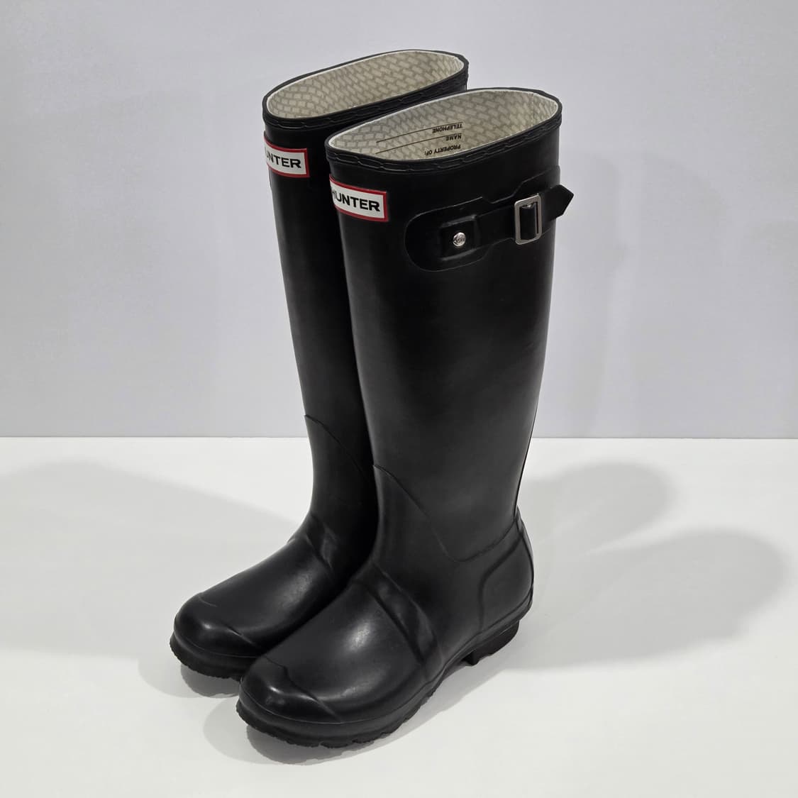 헌터 롱 레인부츠 220 상품이미지4