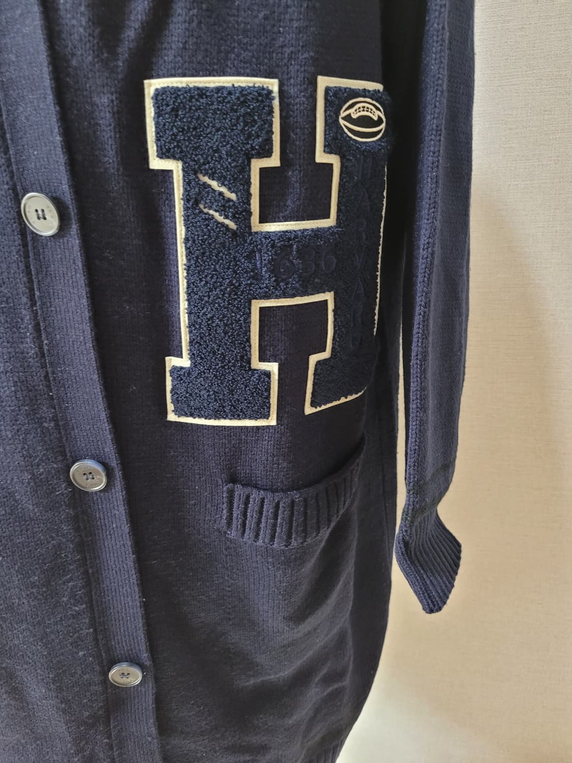 TMRW 남자 니트 롱 가디건 120 네이비 상품이미지4