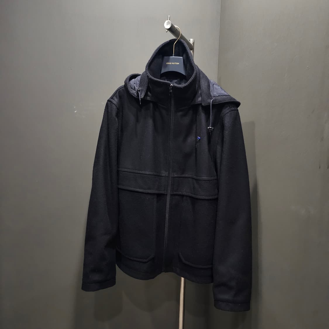 루이비통 엠보로고 버질아블로 울 후드자켓 (모자탈부착) 상품이미지2