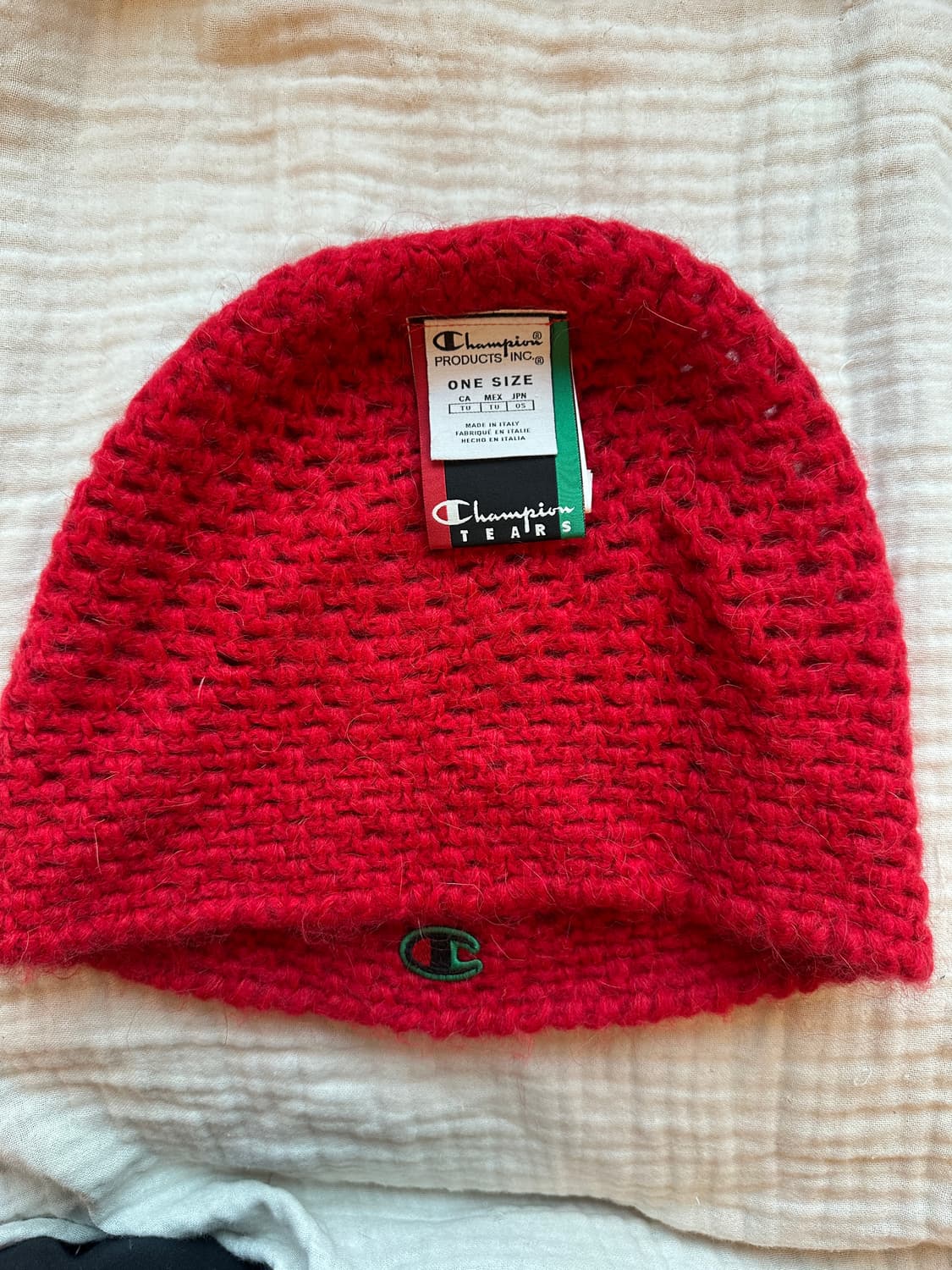 Champion TEARS 챔피온 x데님 티어즈 콜라보 캡 상품이미지3