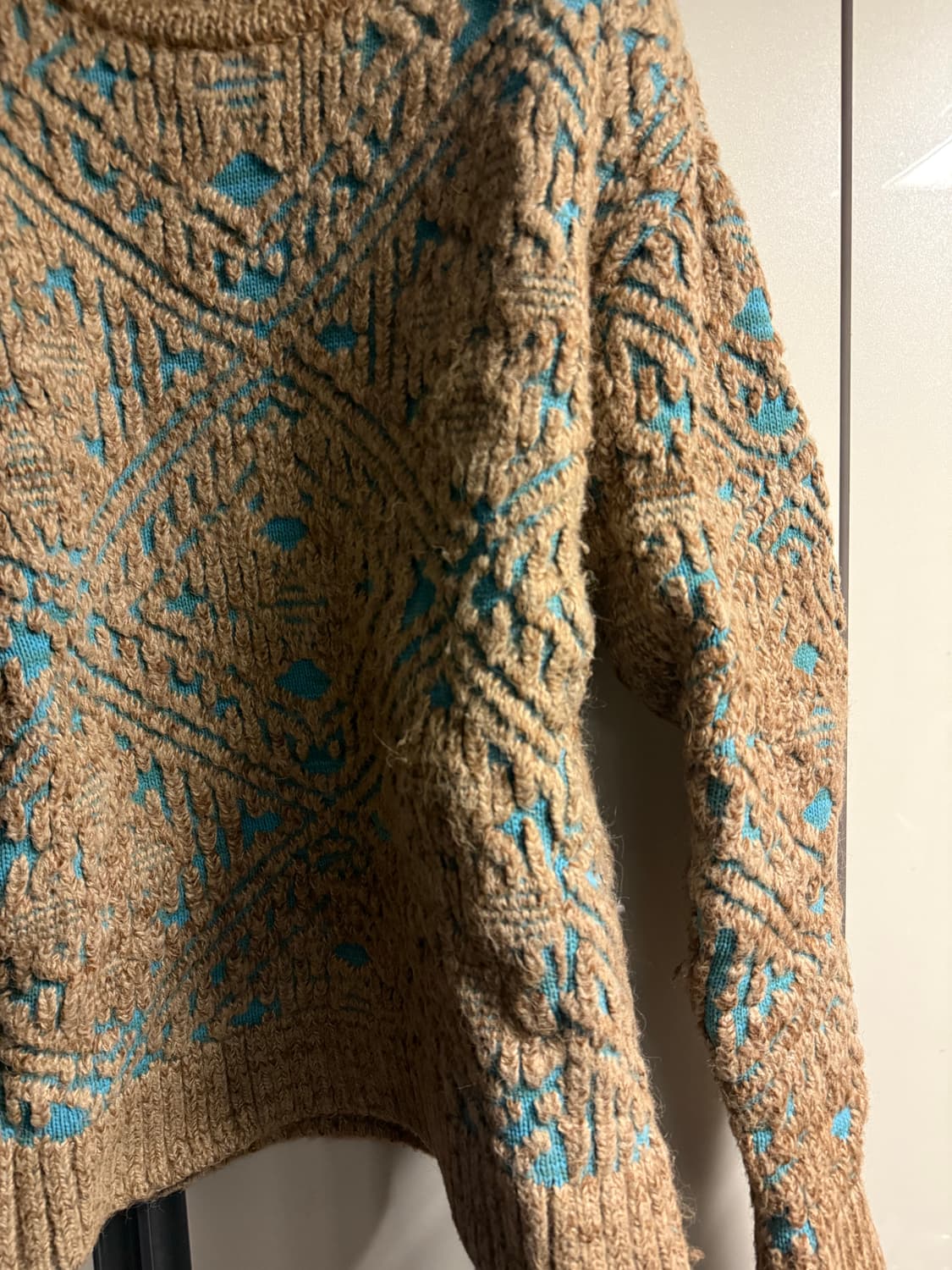 앤더슨벨 자카드 니트 L 상품이미지6