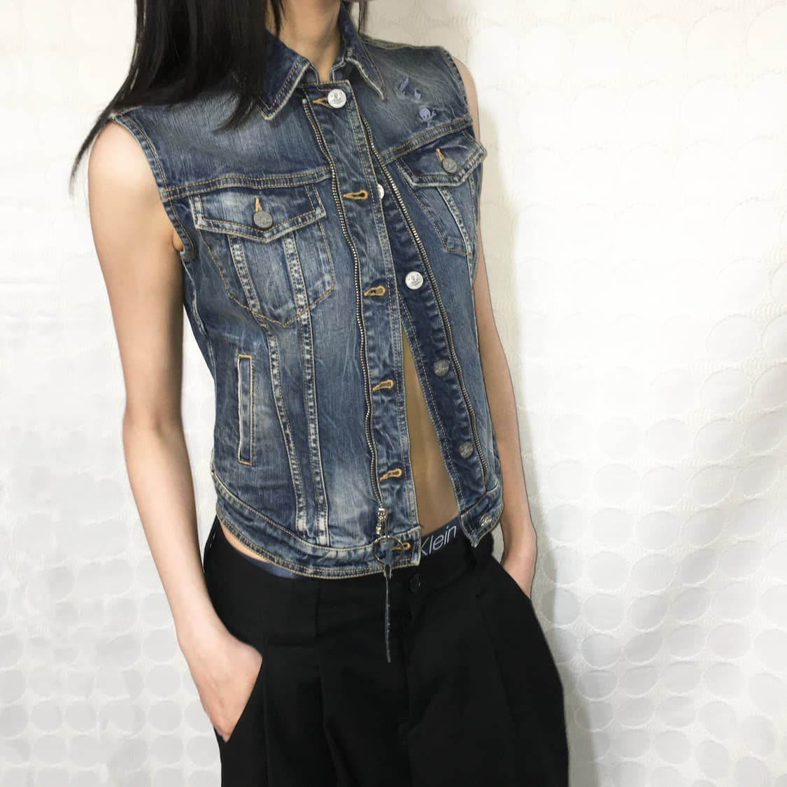 비비안 웨스트우드 데님 베스트 상품이미지4