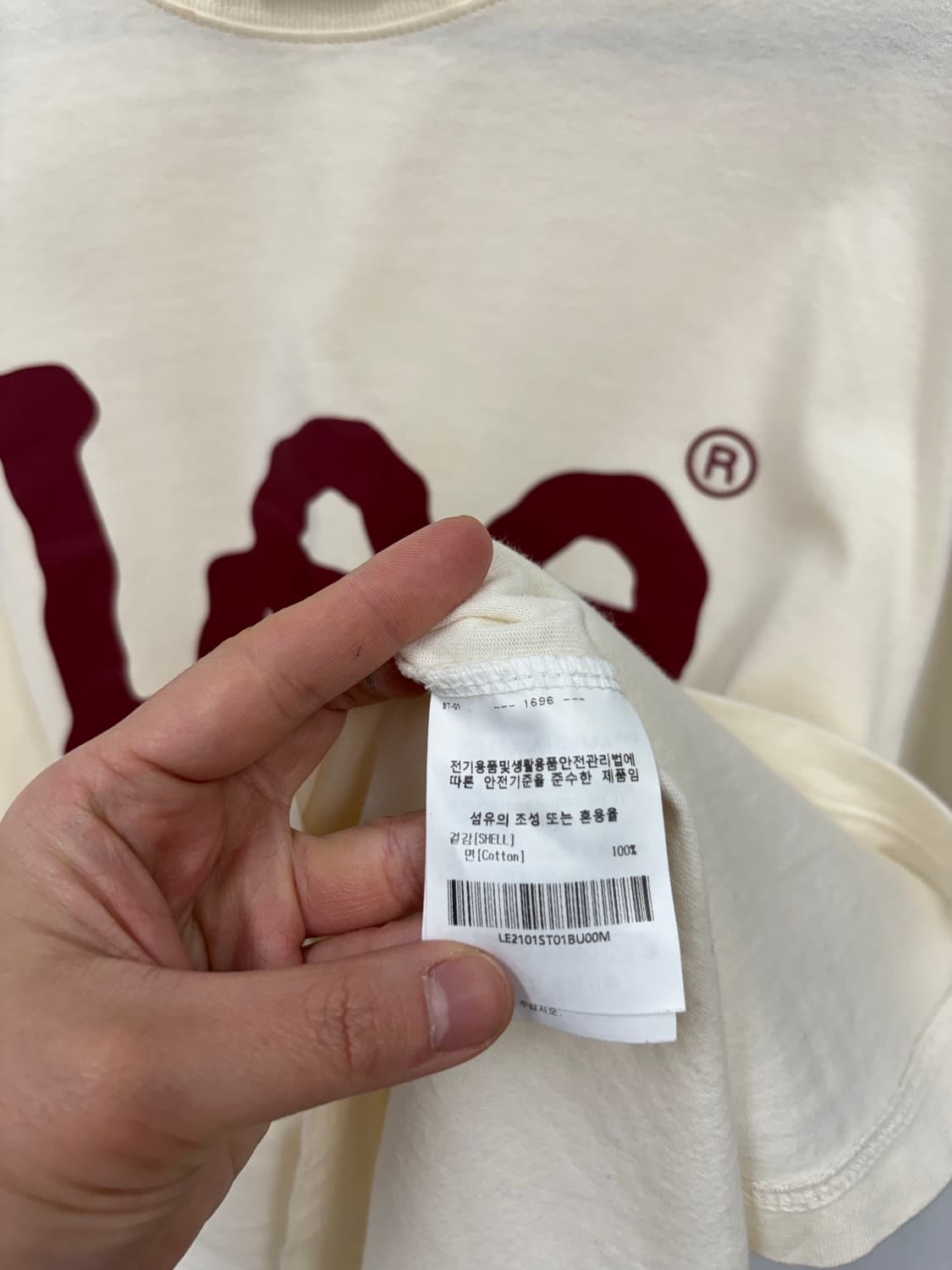 LEE 리 반팔티 상품이미지4