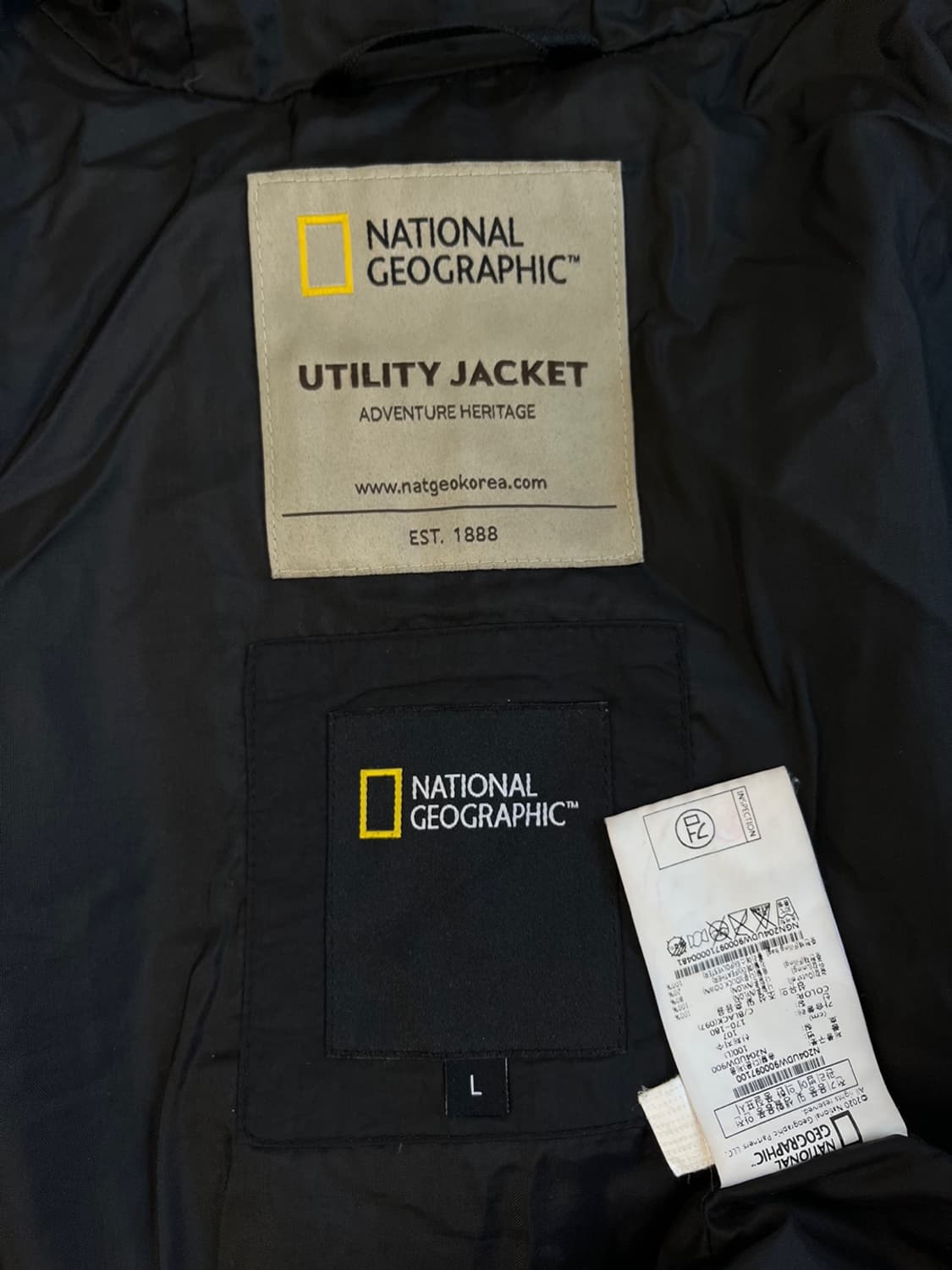 내셔널지오그래픽 덕다운 패딩/#126 상품이미지6