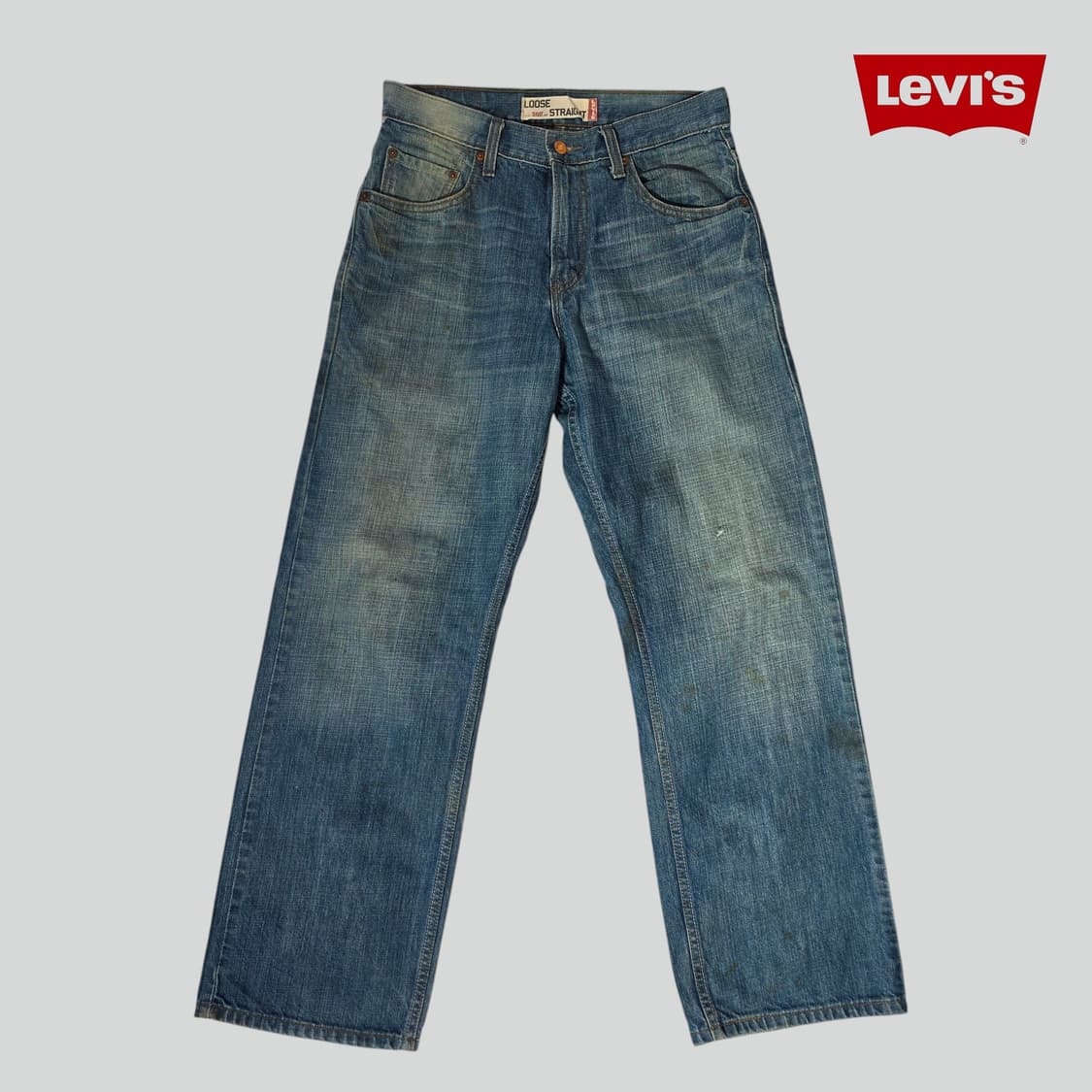 [W29L30]00s 리바이스 569 루즈스트레이트핏 데님팬츠 상품이미지1