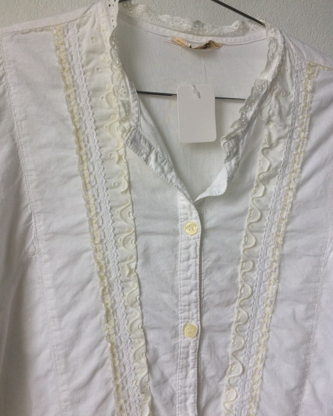 Lace trimming blouse 상품이미지7