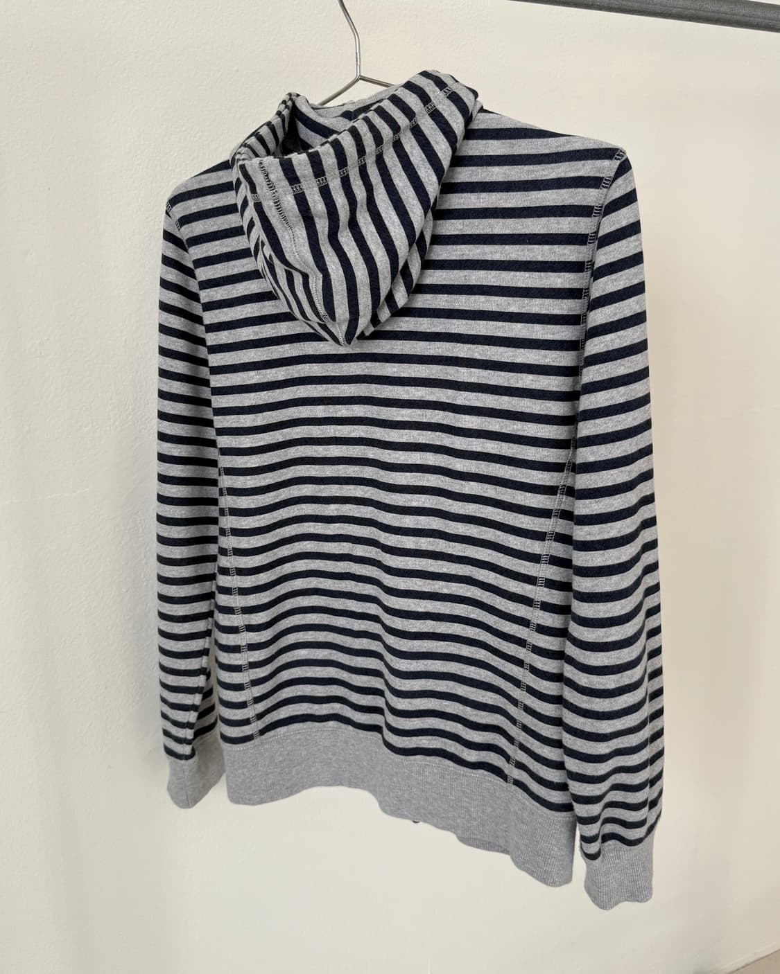 빈티지 스트라이프 후드집업 상품이미지4