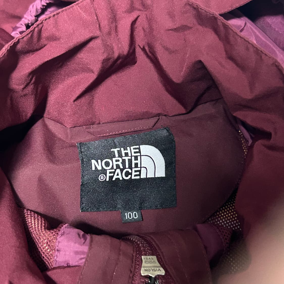 100 노스페이스 고어텍스 와인 후드 바람막이 상품이미지4