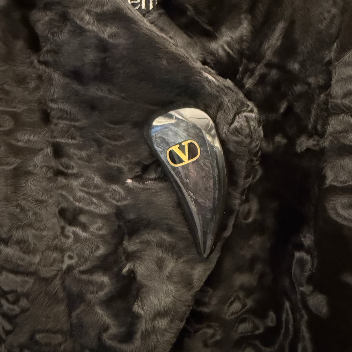 90s 발렌티노 페르시안 램 퍼 코트 상품이미지5