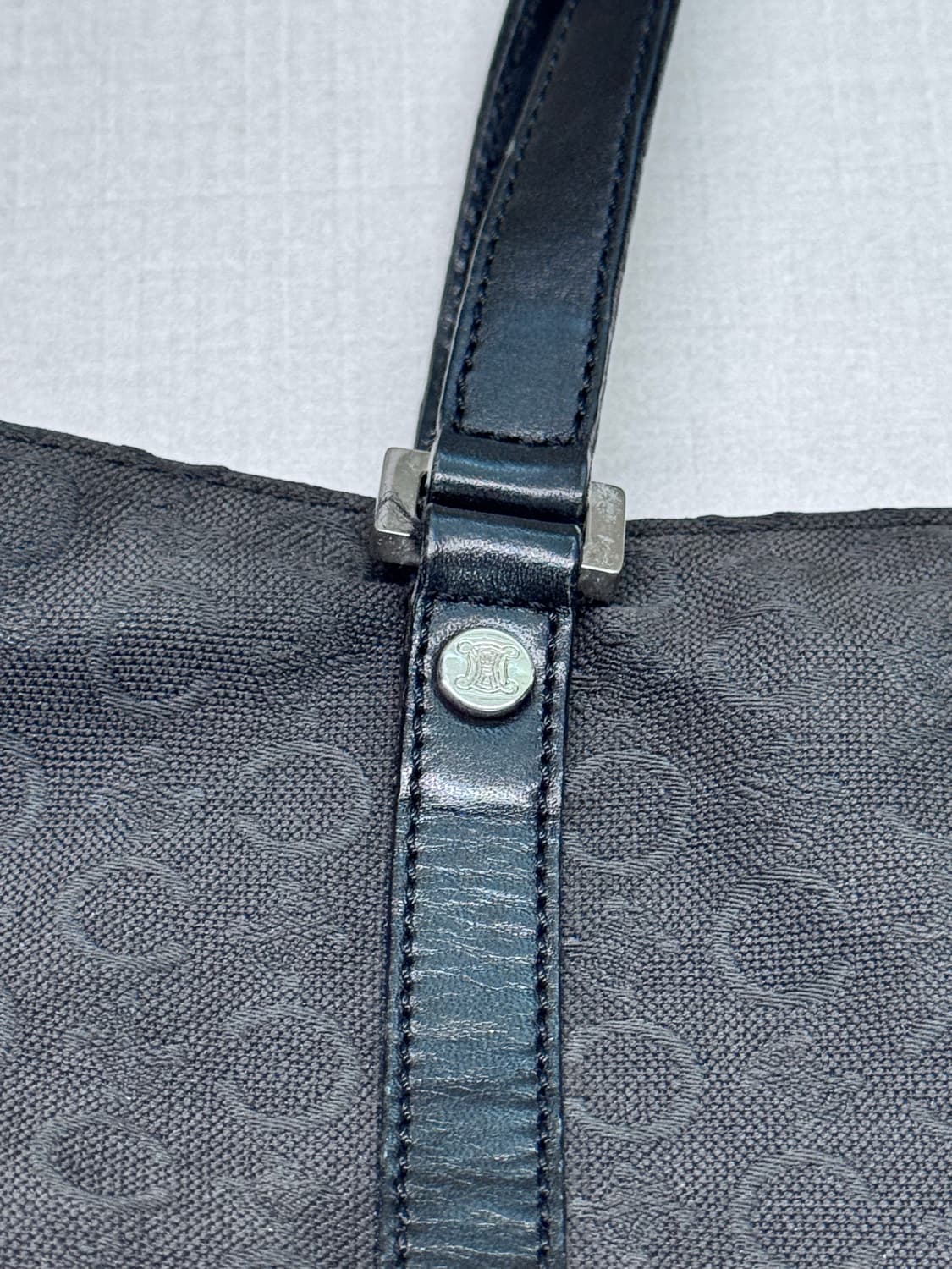 올드 셀린 마카담 토트백 블랙 상품이미지3