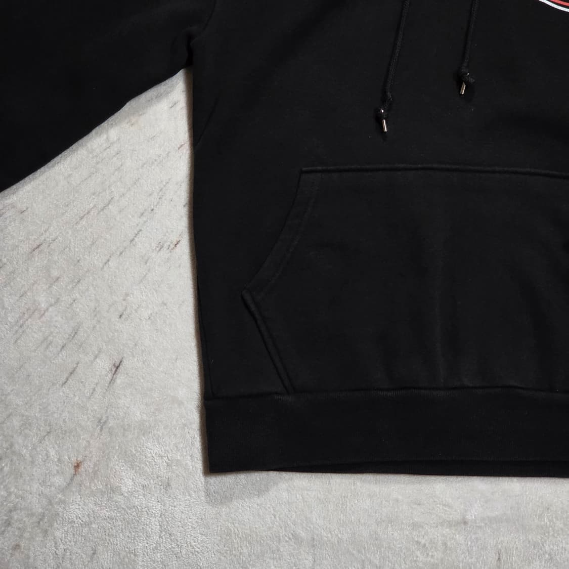 발렌시아가 블랙 프린팅 후드티 상품이미지6