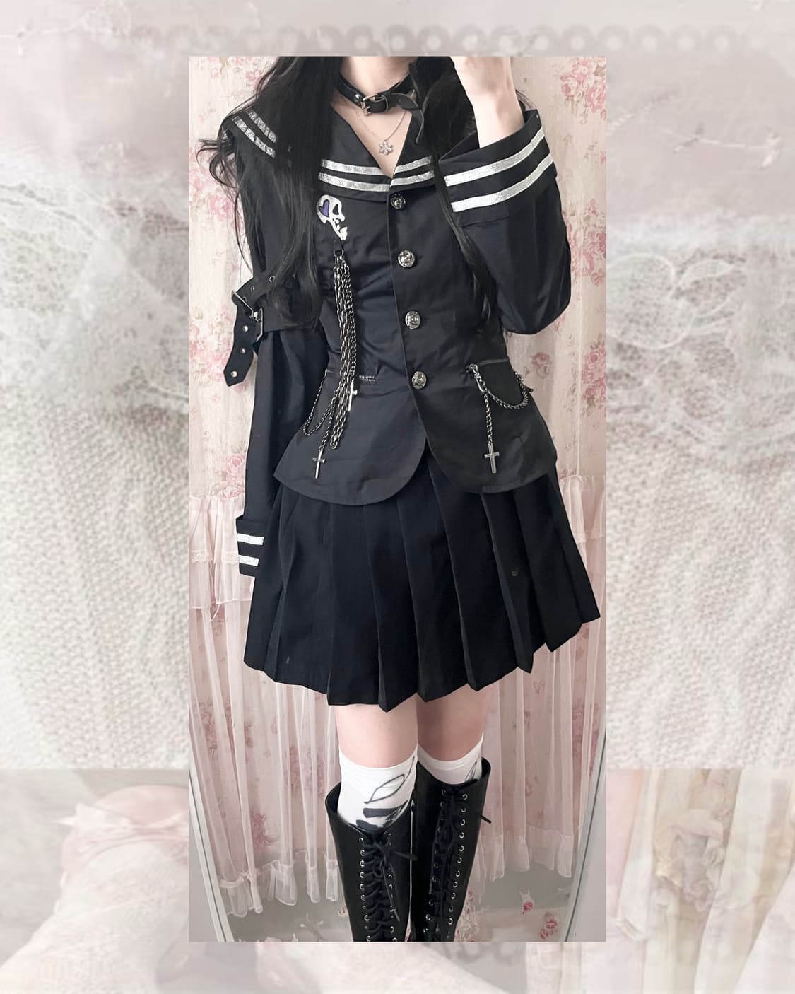 Bodyline bloody storm chain sailor Set 상품이미지8