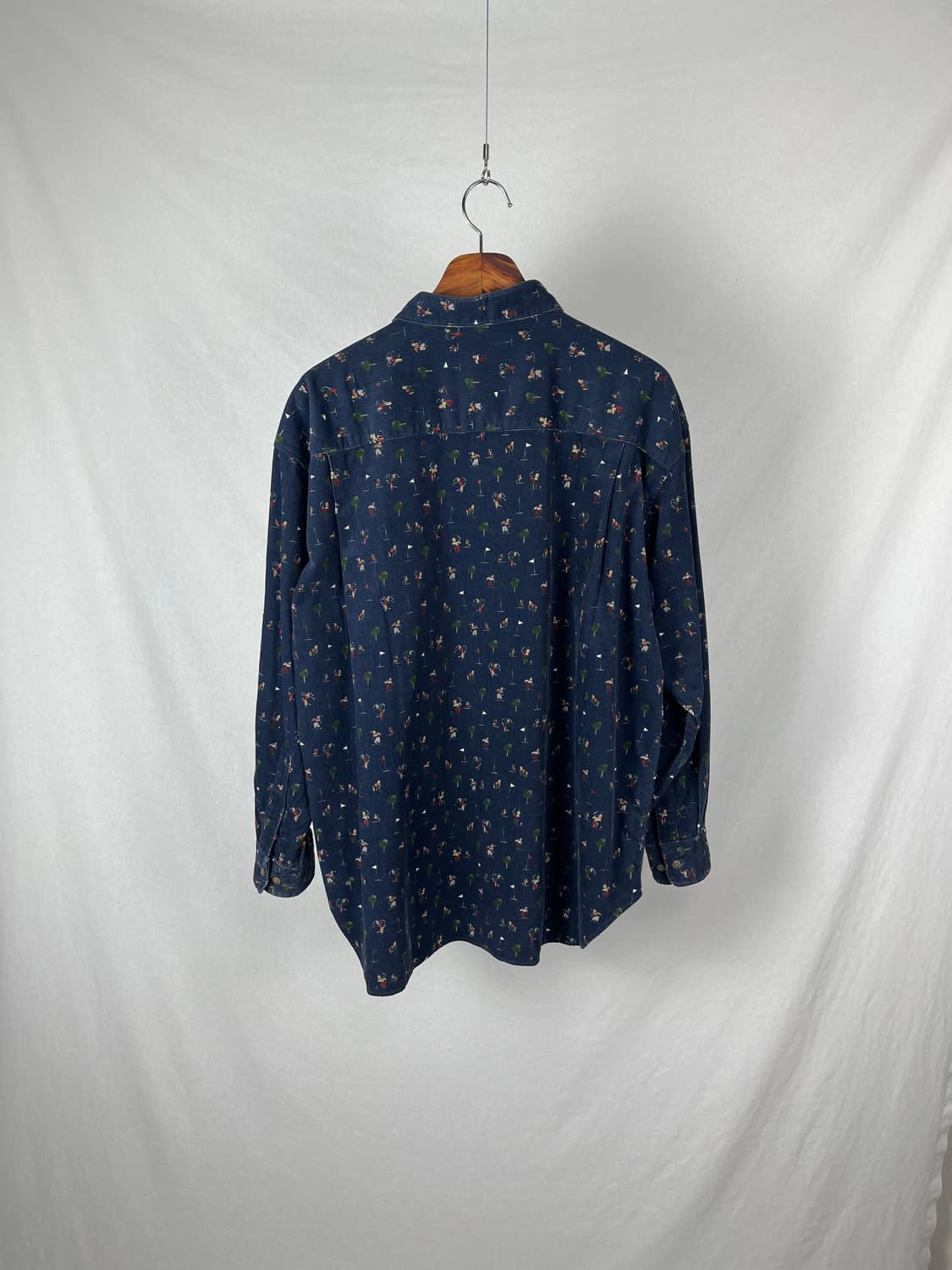 Vintage (maede in japan) 골덴 패턴 셔츠  상품이미지3