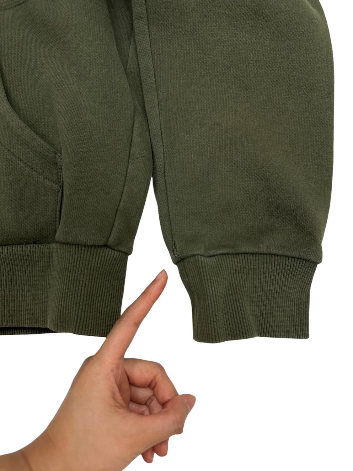 내셔널지오그래픽 후드집업 카키 (XL) 상품이미지5