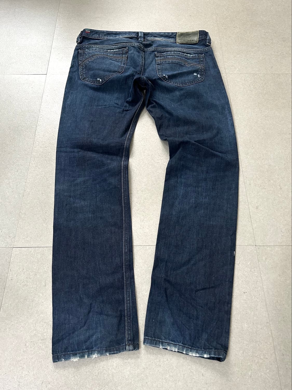디젤 2000s 블루 워싱 슬림진 상품이미지6