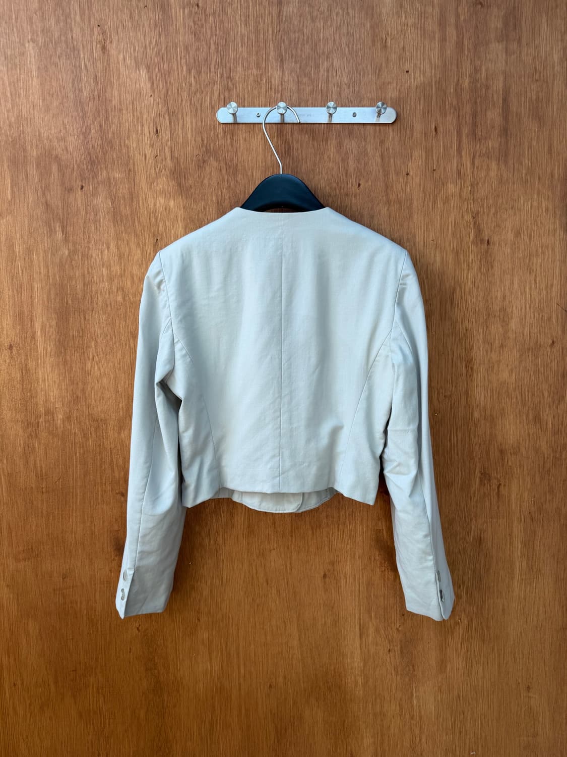 90s I.S issey miyake sport 노칼라 써머 자켓 상품이미지5