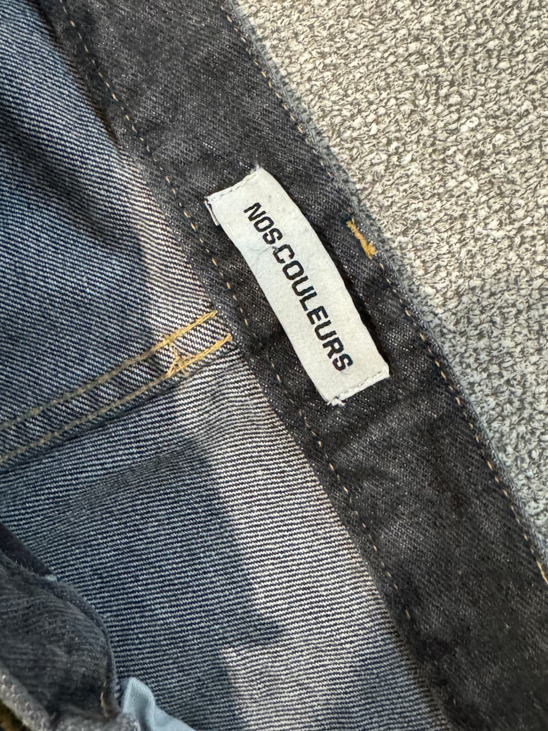 노쿨러스 부츠컷 카고 플레어 데님 팬츠 2  상품이미지6