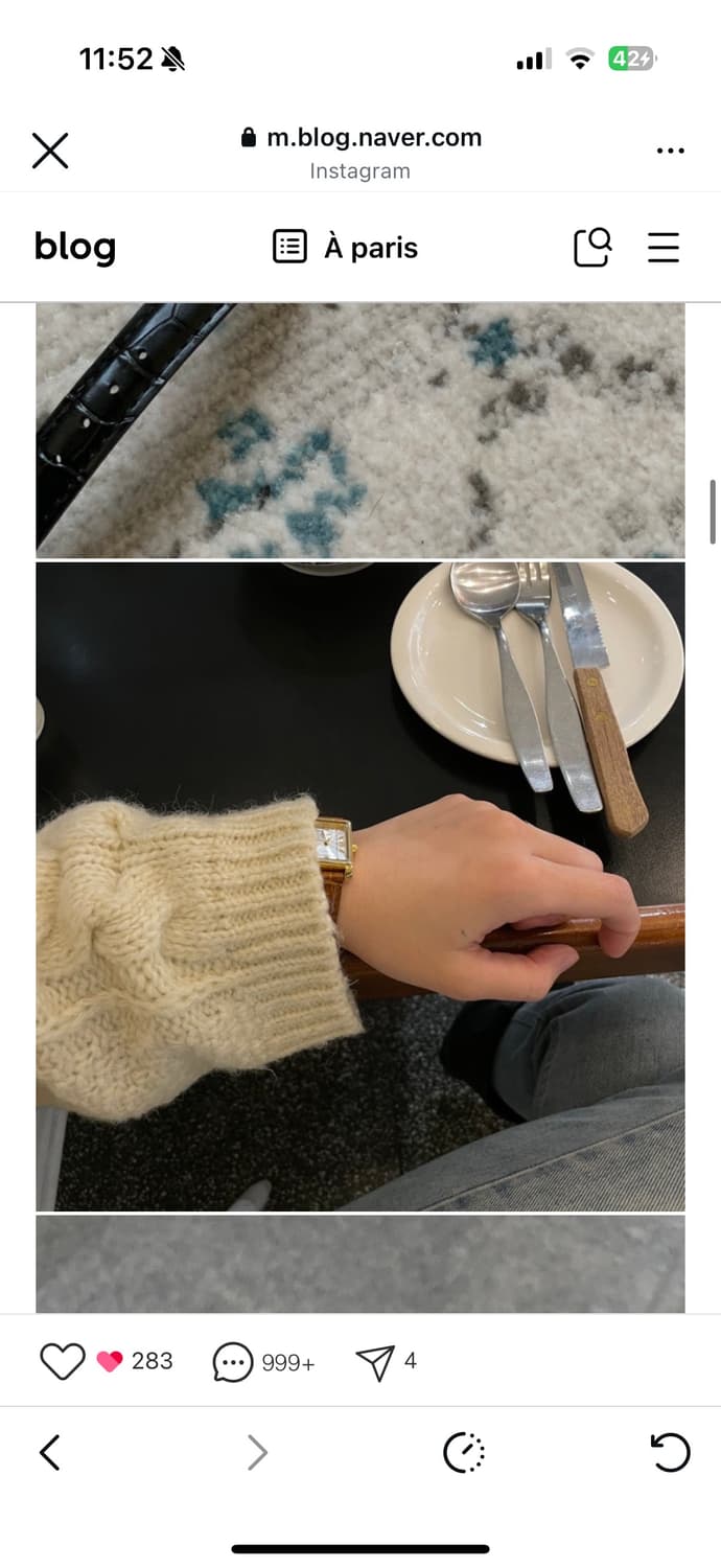 카시오 가죽시계 상품이미지2