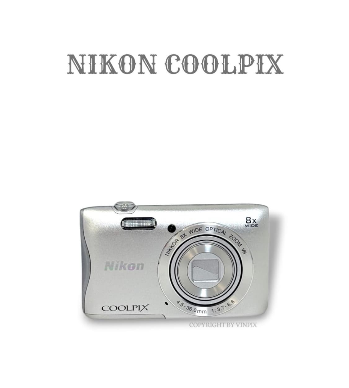 I민트급/사쿠라픽!! 니콘 쿨픽스 s3700 빈티지 디지 털 카메라 상품이미지1