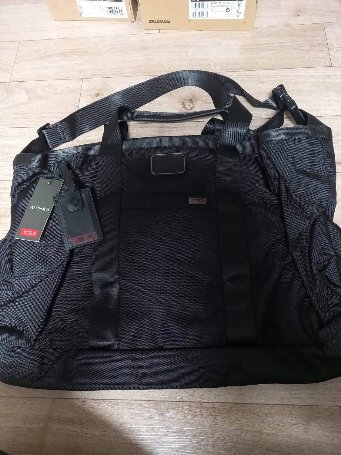 투미 TUMI  알파3 블랙 토트백 새상품 50*35*23 상품이미지1