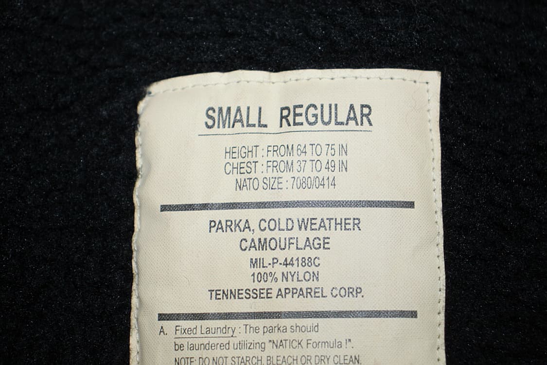 USA M-92 미군파카 S-R(우리100) 상품이미지9