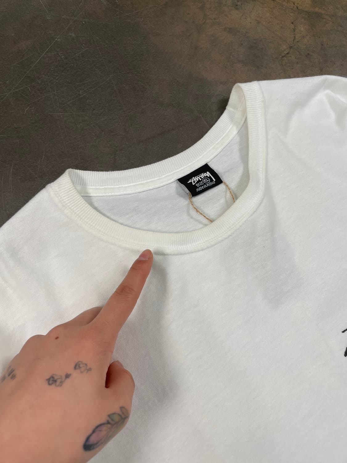 재팬 스투시 A GOGO 반팔 티셔츠 상품이미지5