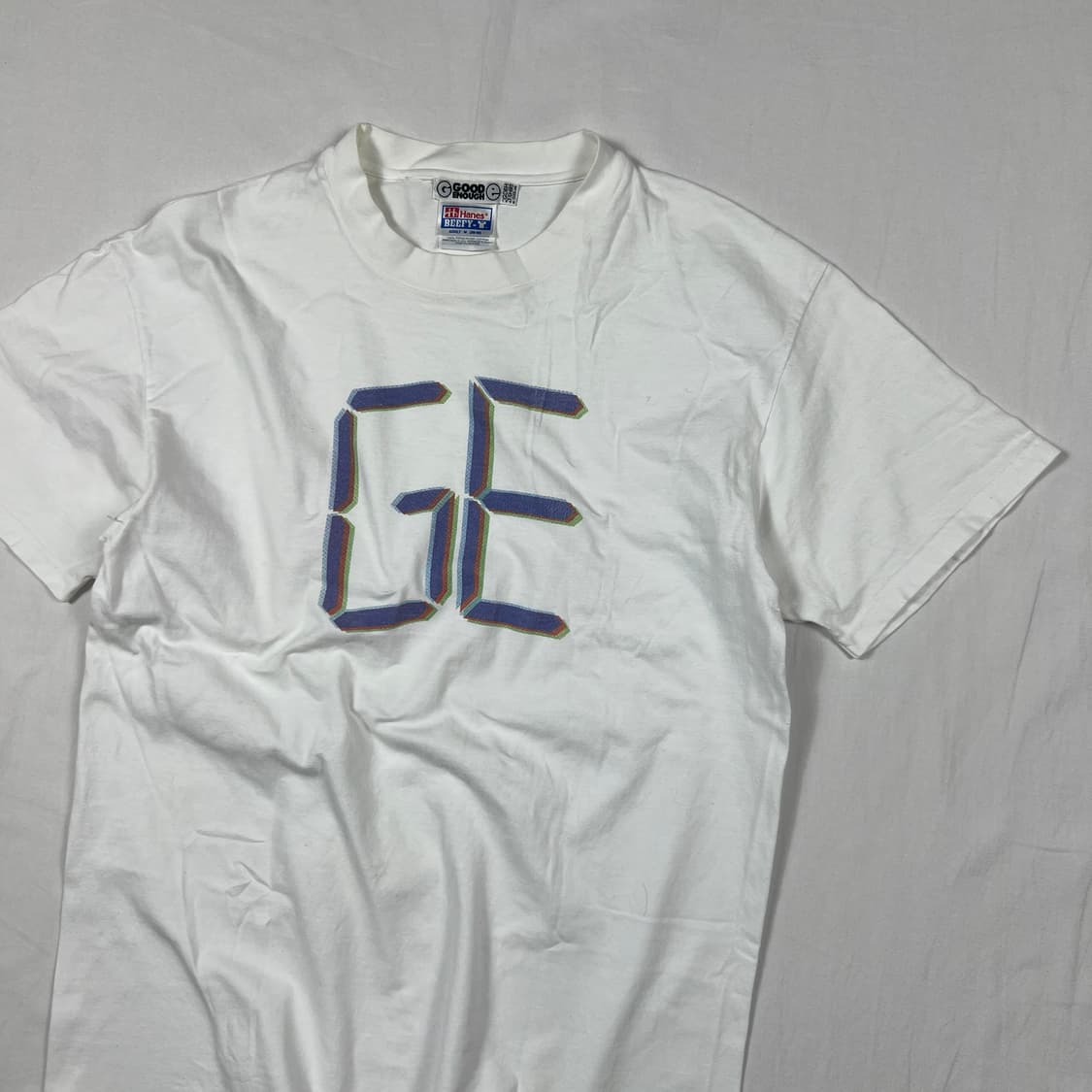 90‘s 굿이너프 good enough ge 로고 반팔티 상품이미지3